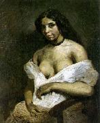 Eugene Delacroix Aspasia oil painting